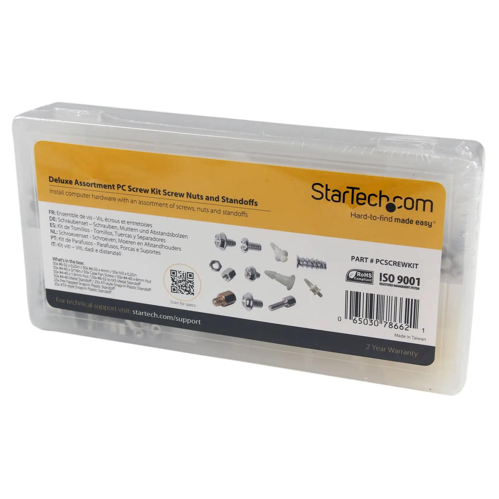 StarTech vastupidav PC kruvistik plastikust komplekt kingituseks – detailne vaade