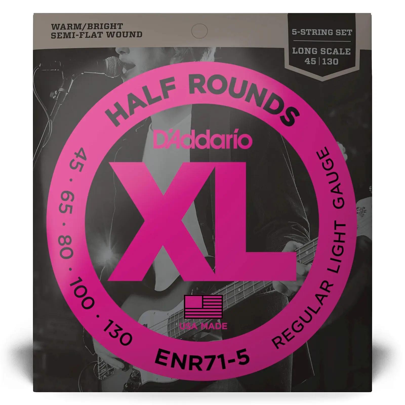 D'Addario ENR71-5 keelpillide keeled – detailne lähivaade