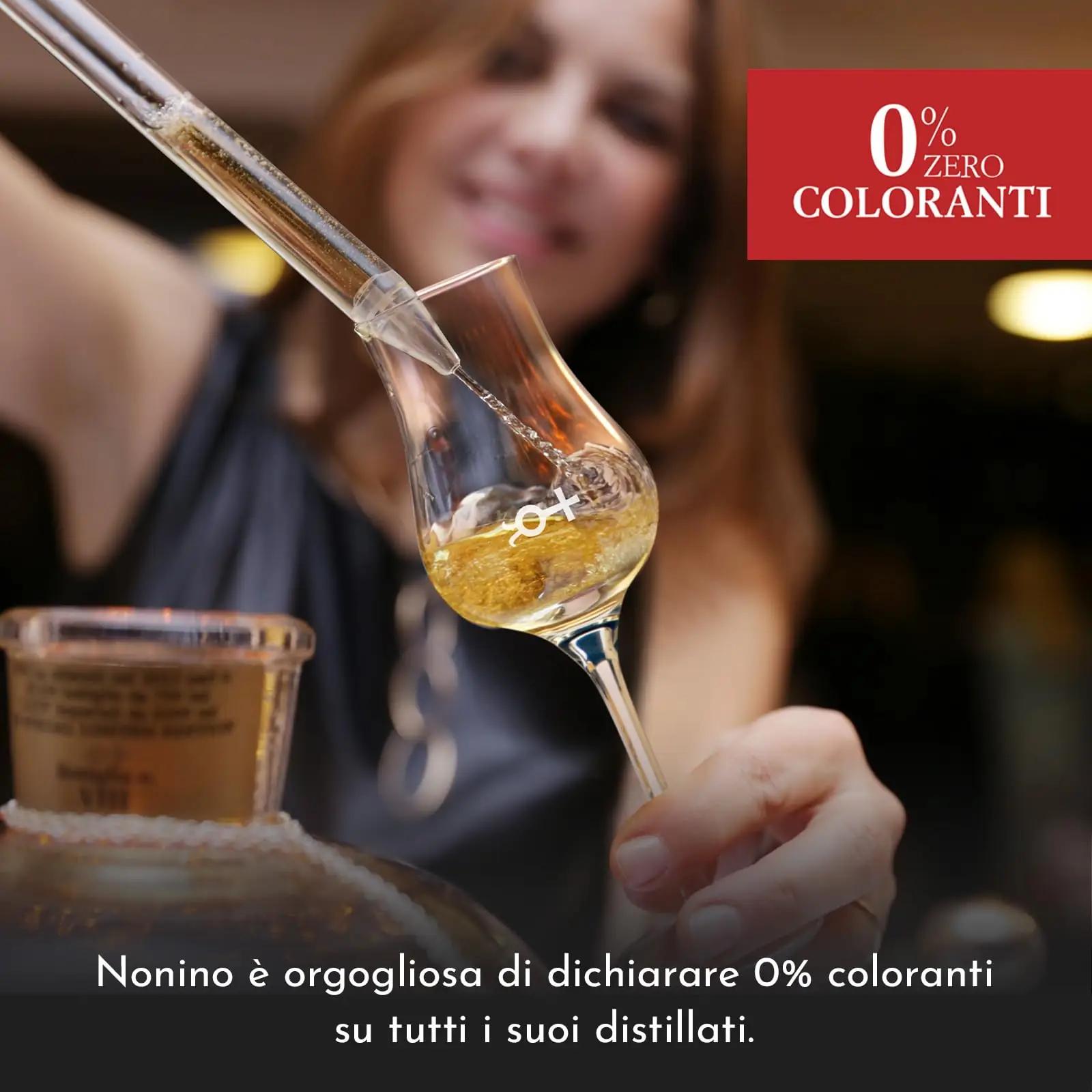 Nonino grappa riserva 8 aastat – elegantne kinkpudel 700 ml – lisavaade