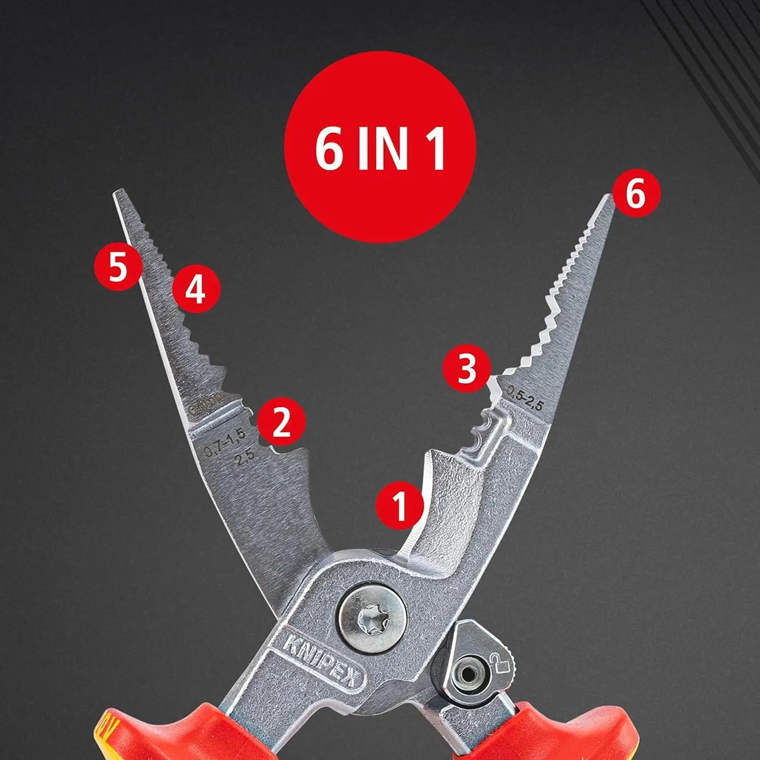 KNIPEX 13 96 200 tangid – detailne lähivaade