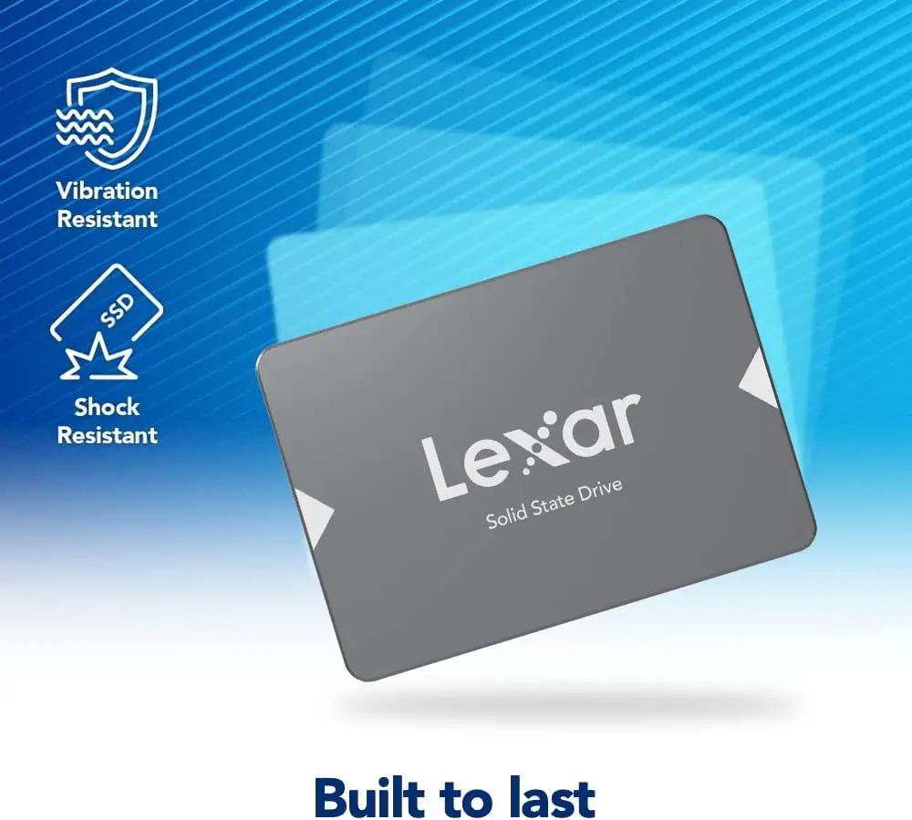 Lexar kiire 2,5″ SATA SSD 512GB – usaldusväärne salvestus – lisavaade