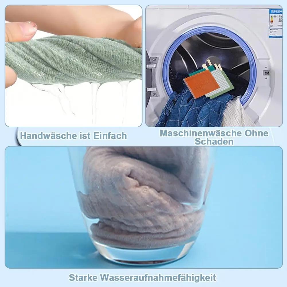 Vulevirtue pehmed musliinist beebirätikud – 10 tk komplekt – pilt 6