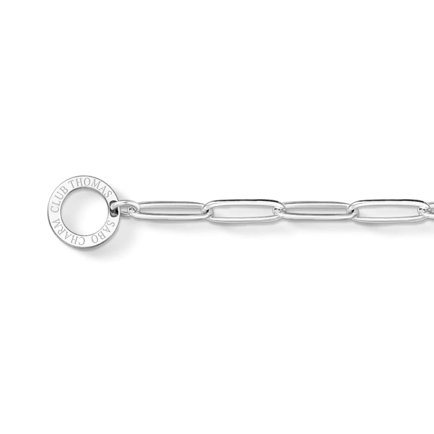 THOMAS SABO hõbeehe 925 — elegantne 17 cm käevõru kingituseks – detailne vaade