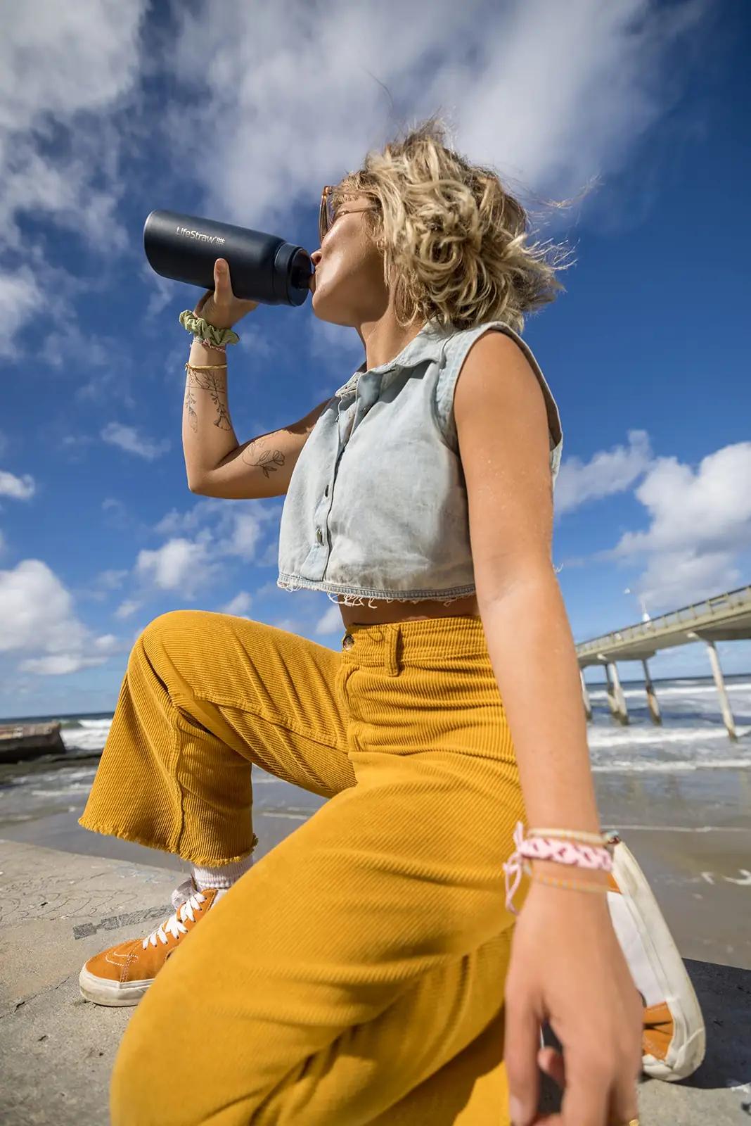 LifeStraw isoleeritud roostevaba joogipudel 700 ml – pilt 7