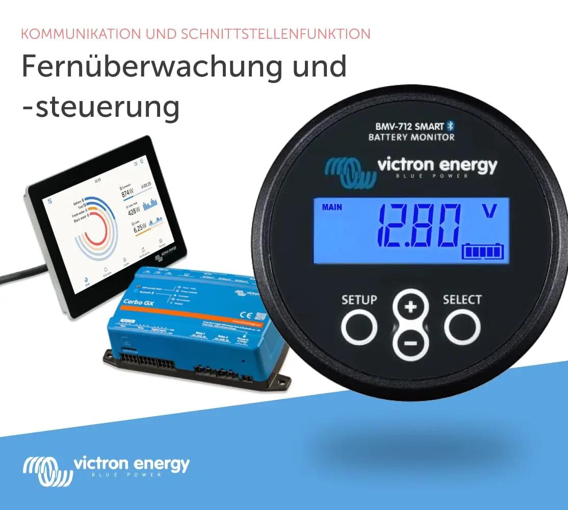Victron Energy akumonitor BMV-712 Smart – täpne aku jälgija – kasutusnäide