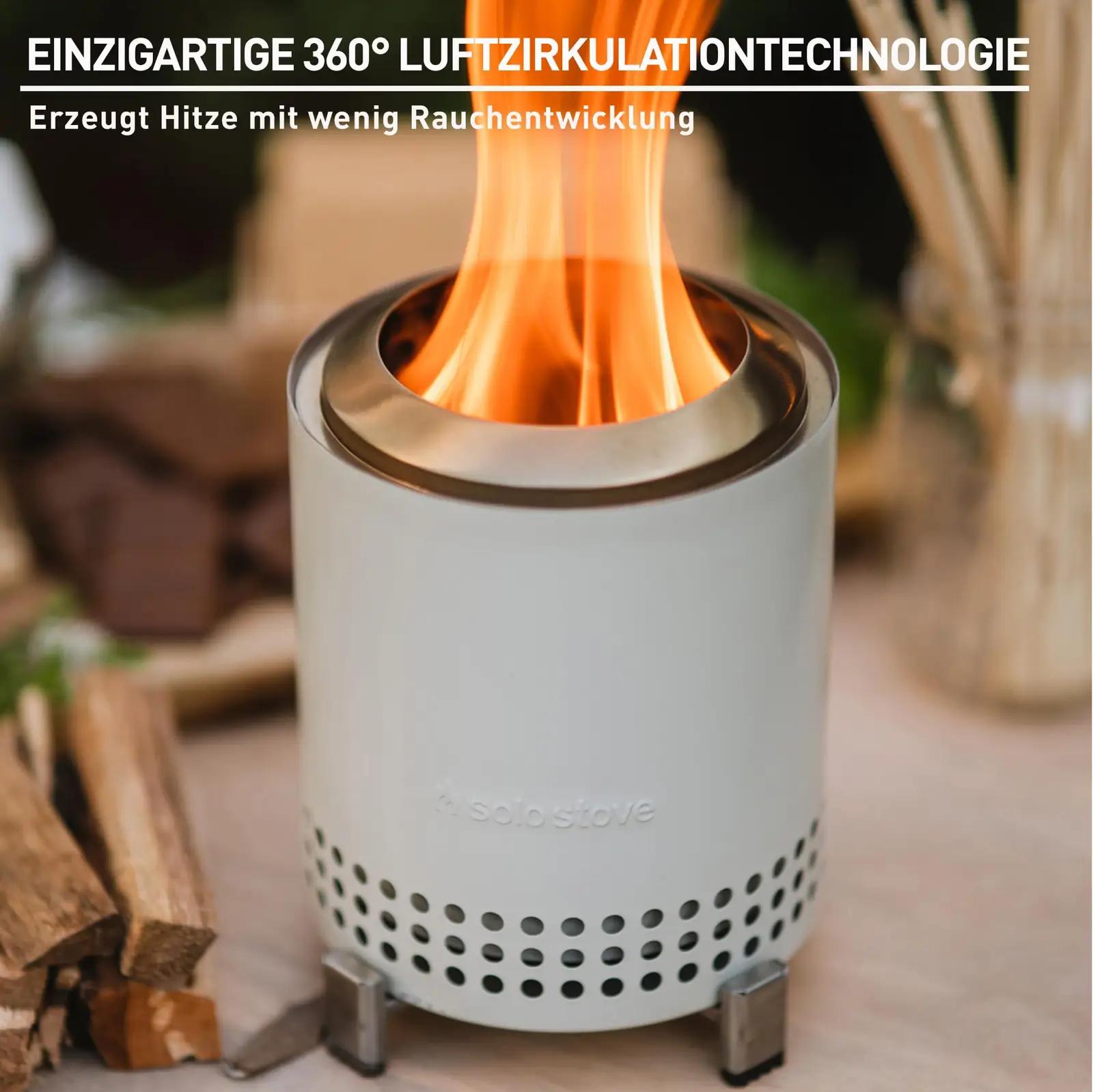 Solo Stove roostevaba laua-tulekeraamika — kompaktne ja – kasutusnäide