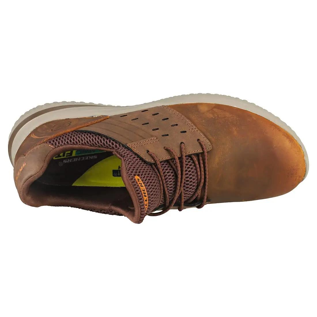 Skechers nahast ja võrgust vabaaja jalanõud — mugavus igapäevaks – pilt 8