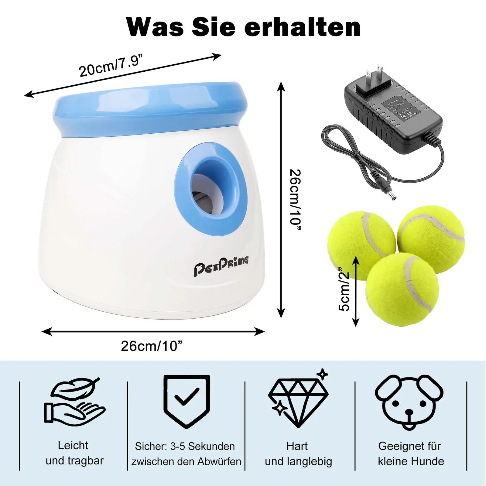 Pet Prime automaatne pallimänguasi — mini stiil – kasutusnäide