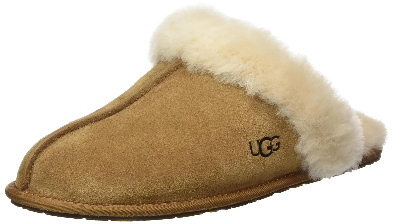 UGG pehmed scuffette toasussid – naturaalne seemisnahk