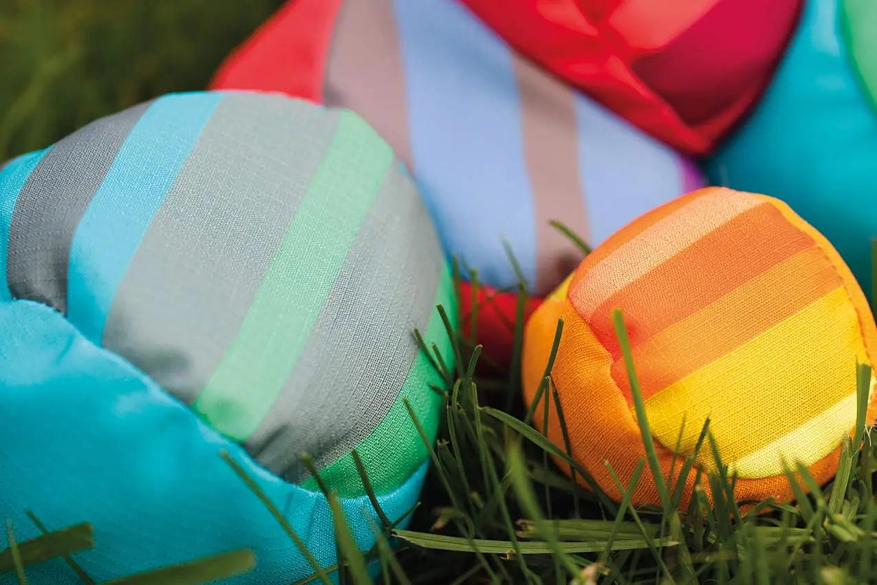 Remember pehme boccia komplekt värvilise, veekindla disainiga – lisavaade