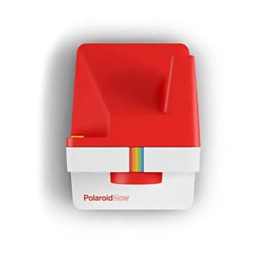 Polaroid stiilne punane hetkteller-kaamera — kaasaskantav – kasutusnäide