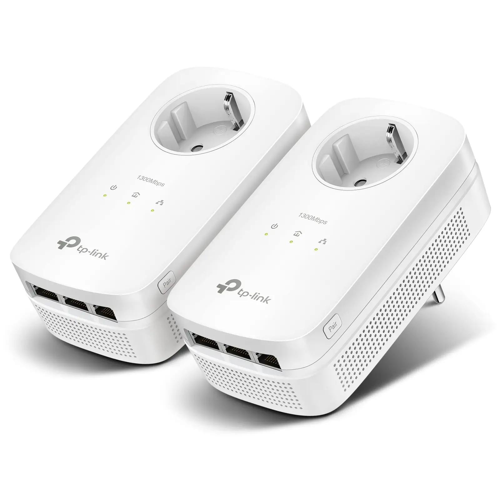 TP-Link kodune Powerline komplekt — kiire 1300Mbit/s ühendus