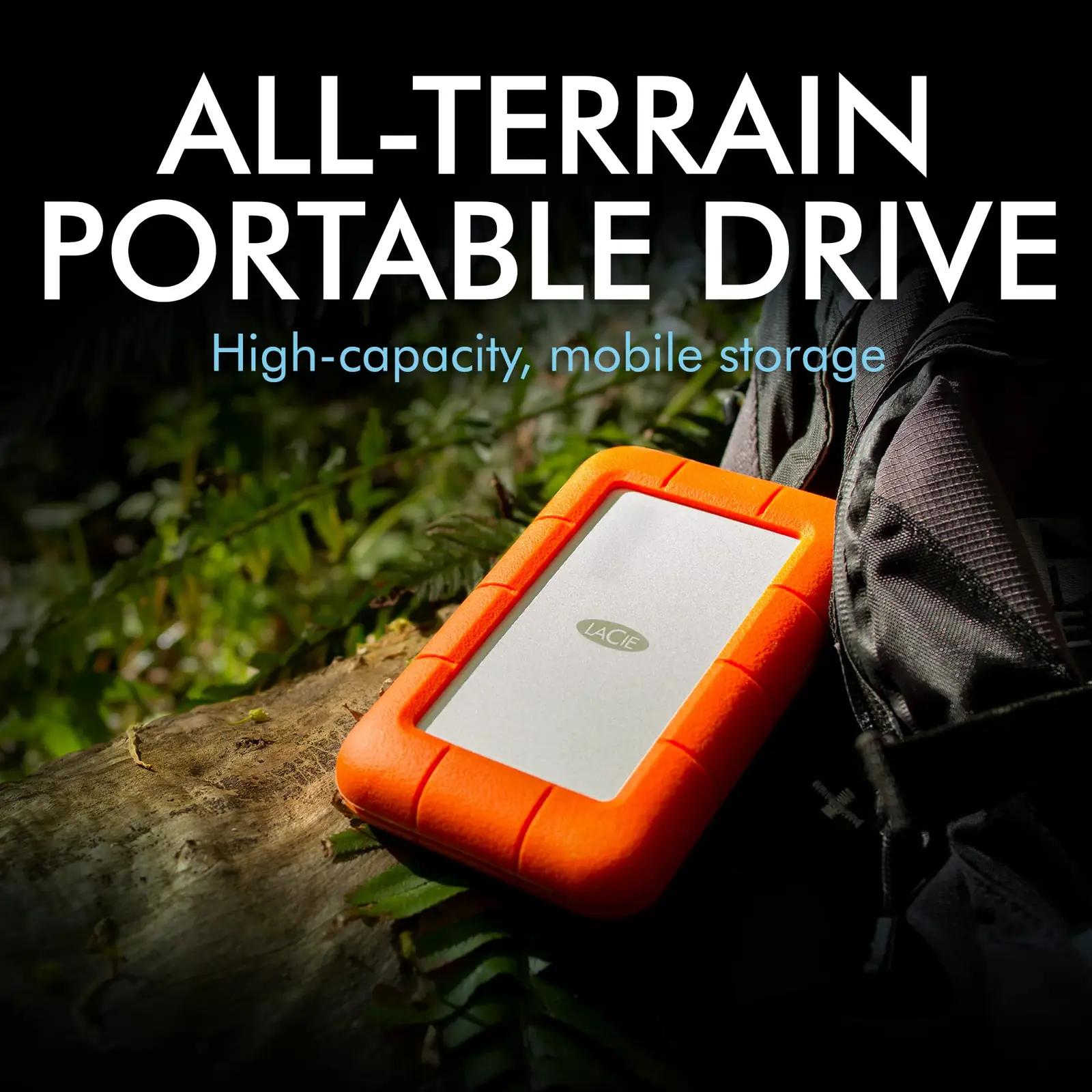 LaCie Rugged 4TB vastupidav väline kõvaketas — ideaalne – lisavaade