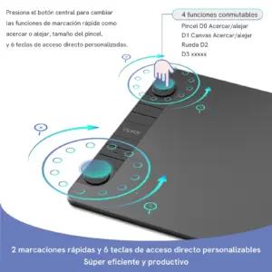 VEIKK VK1060 Pro arvutitarvikud – detailne lähivaade