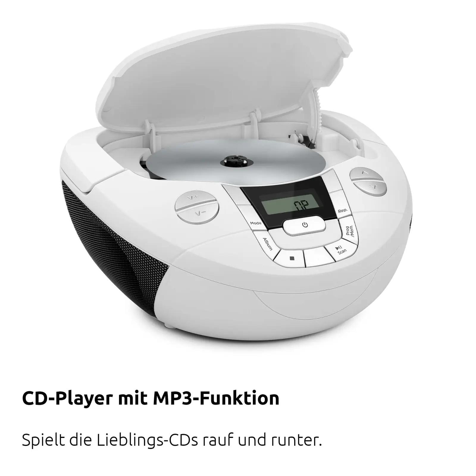 TechniSat kompaktne Viola CD-1 — kaasaskantav boombox – kasutusnäide