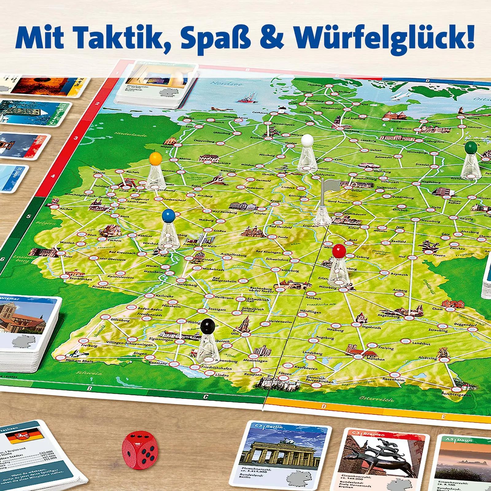 Ravensburger lauamäng – reis läbi Saksamaa, pereklassika – lisavaade