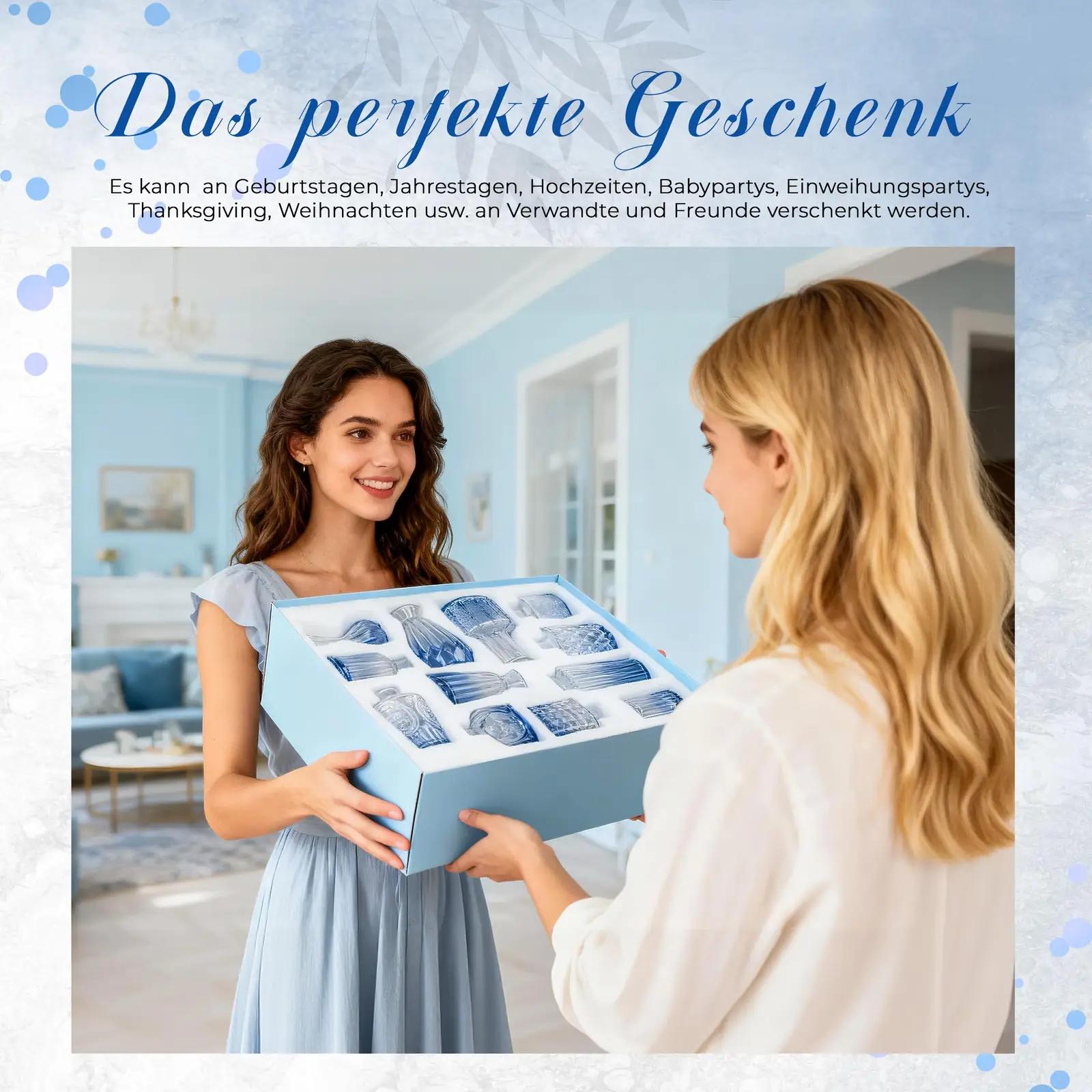 Der Rose klaasist mini-vaasid lauale — vintage stiil kingituseks – pilt 7