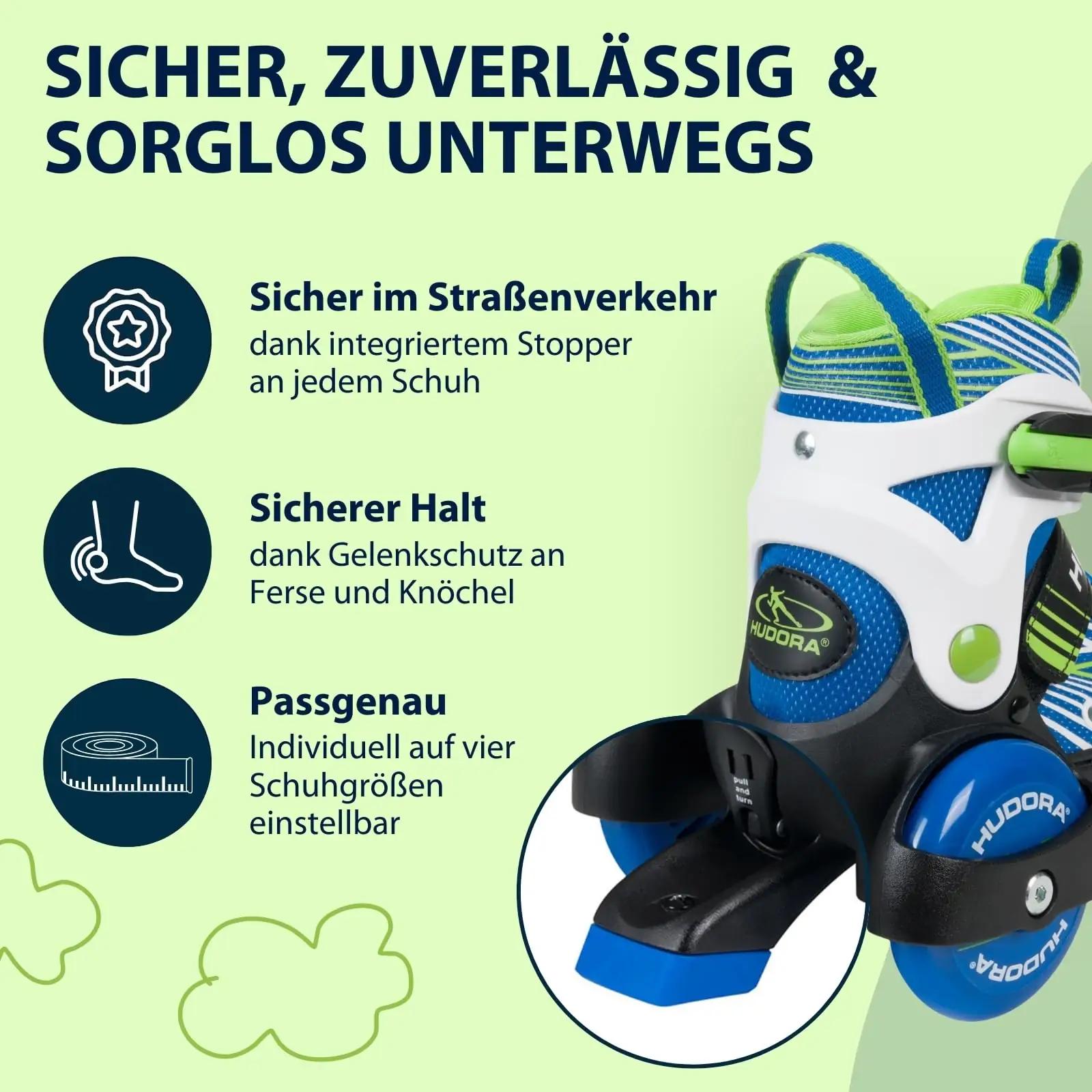 HUDORA lapse rulluisud – reguleeritav mudel suurustele 30–33 – pilt 6