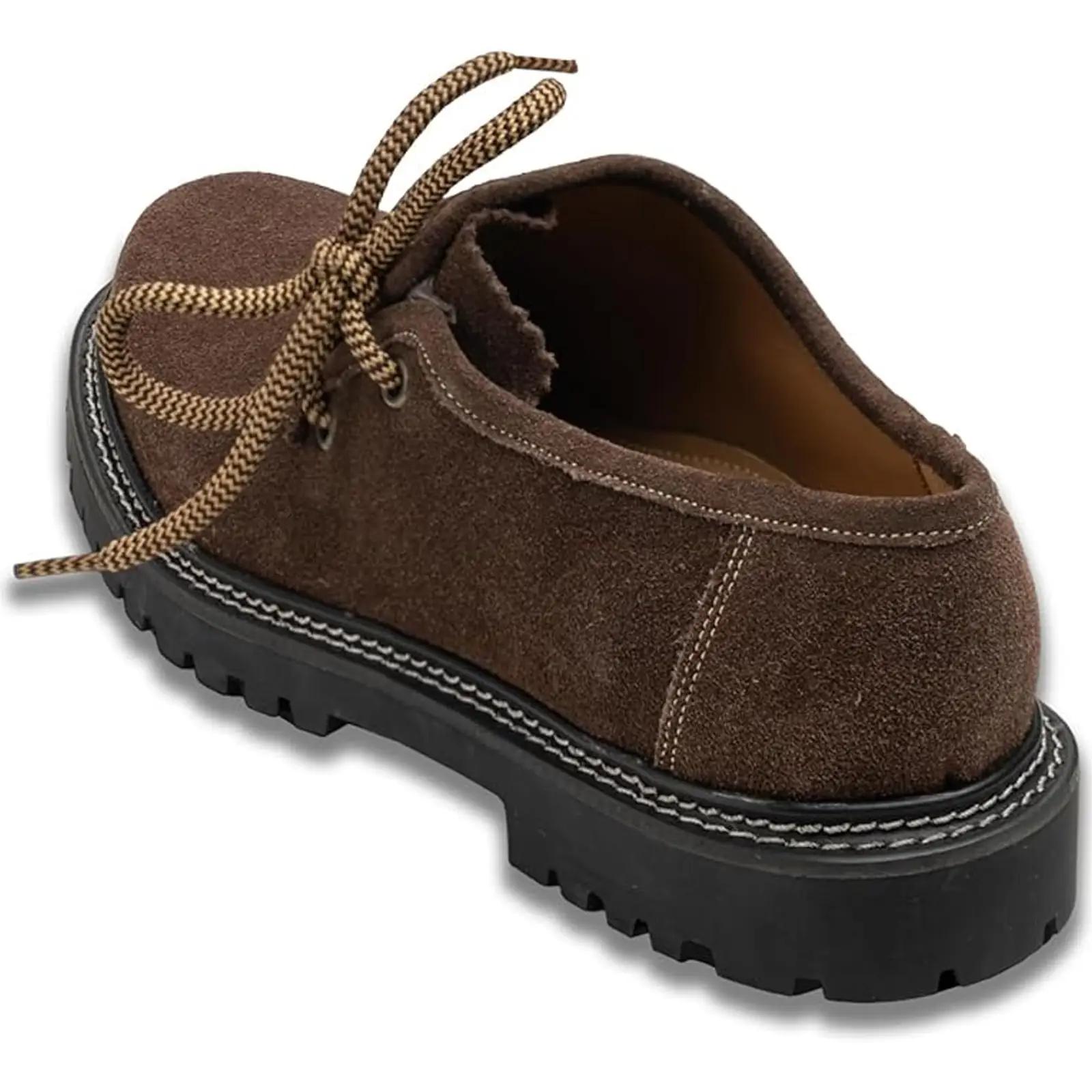 German Wear käsitööna: nahast Haferlschuhe pere teema charmiga – pilt 8