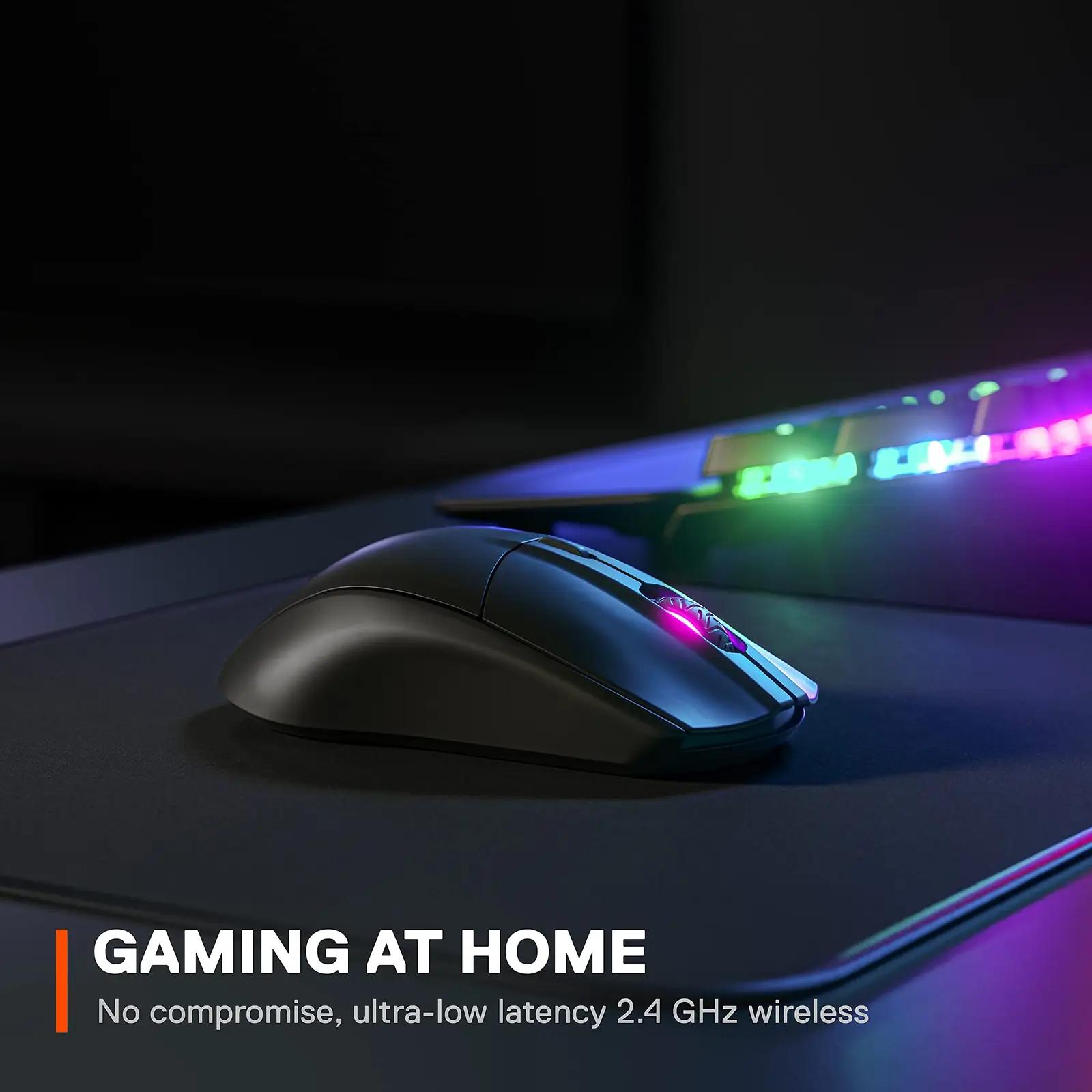 SteelSeries vastupidav juhtmevaba mänguhiir — kuni 400h aku – kasutusnäide