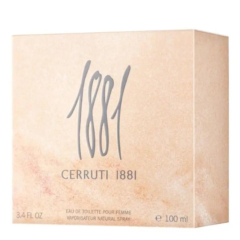 Cerruti 1881 naiste Eau de Toilette 100 ml – pakend ja tarvikud