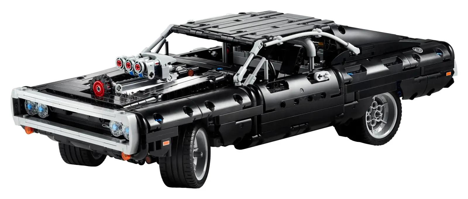 LEGO Technic Dodge Charger — detailne mudel ja kogumisese – lisavaade