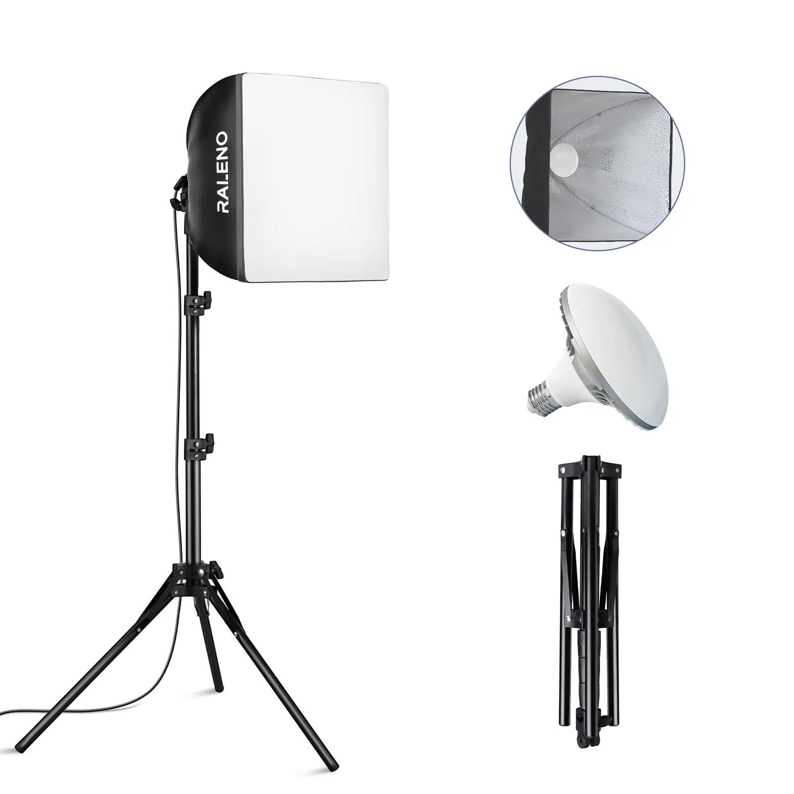 RaLeno pehme softbox 40×40 cm – professionaalne stuudiovalgustus