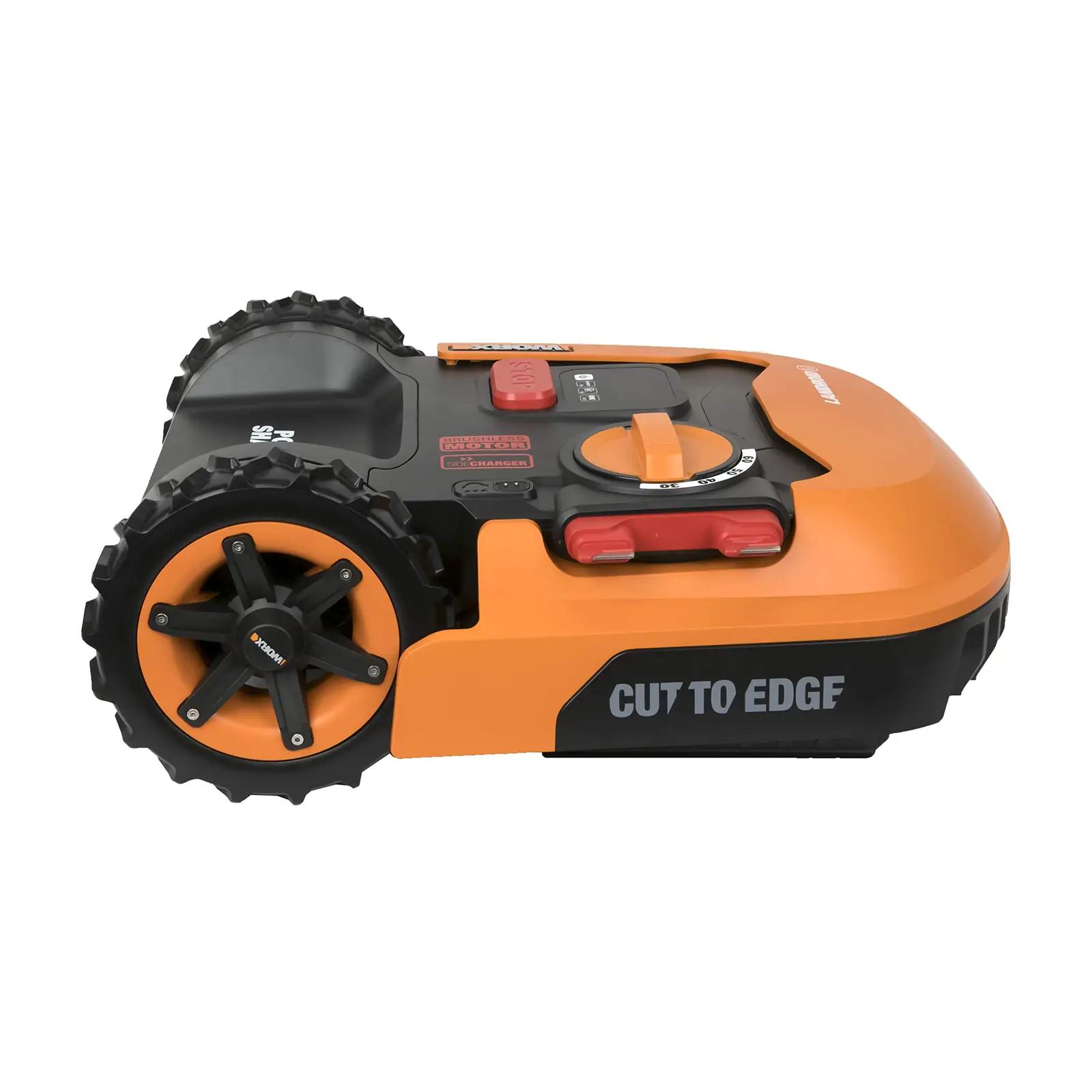 WORX Landroid kõvemat maad siluv All-Terrain ratas WA0953 – pakend ja tarvikud