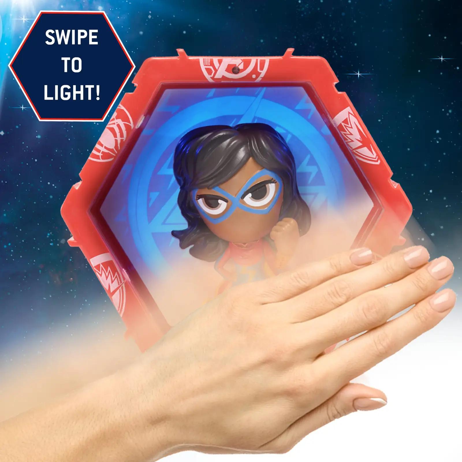 WOW! PODS Ms Marvel vinüülist ripats charm lastele ja kingiks – pilt 6