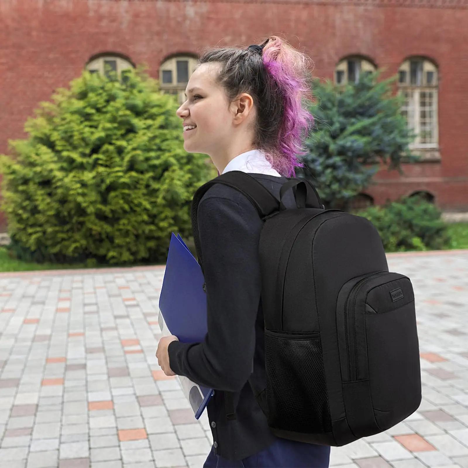 YIORMIOR PU kooli- ja sülearvutikott 15,6″ – pilt 7