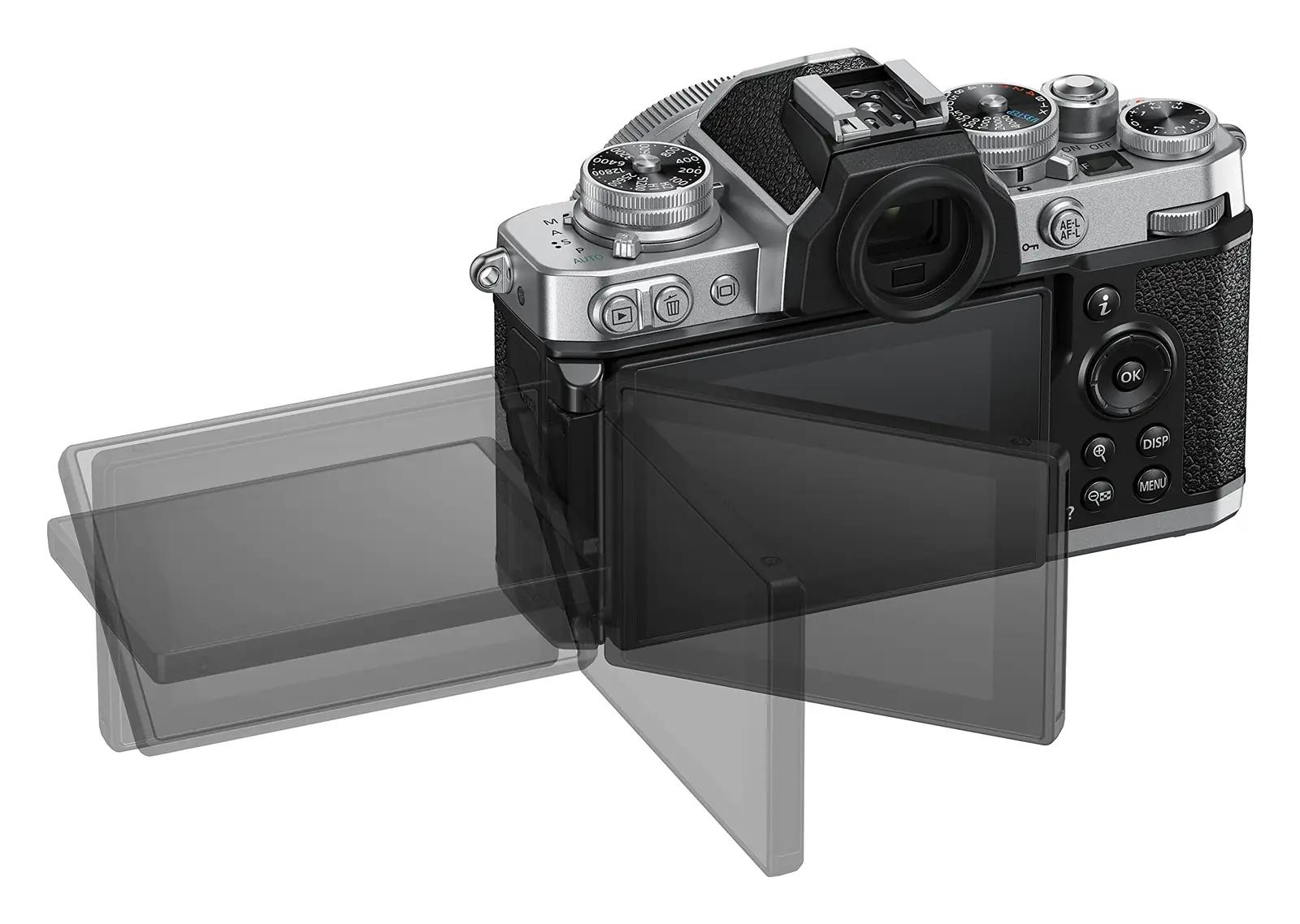 Nikon stiilne ja kerge hübriidkaamera – Z fc Silver Edition – lisavaade