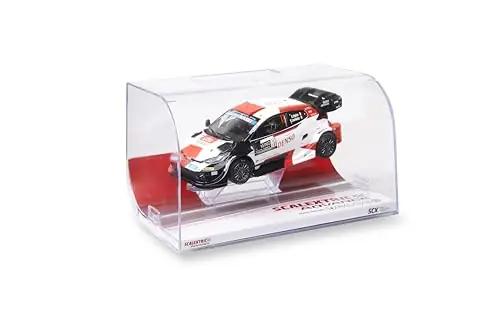 Scalextric plastist ralliauto kingituseks — Toyota Yaris WRC – pakend ja tarvikud