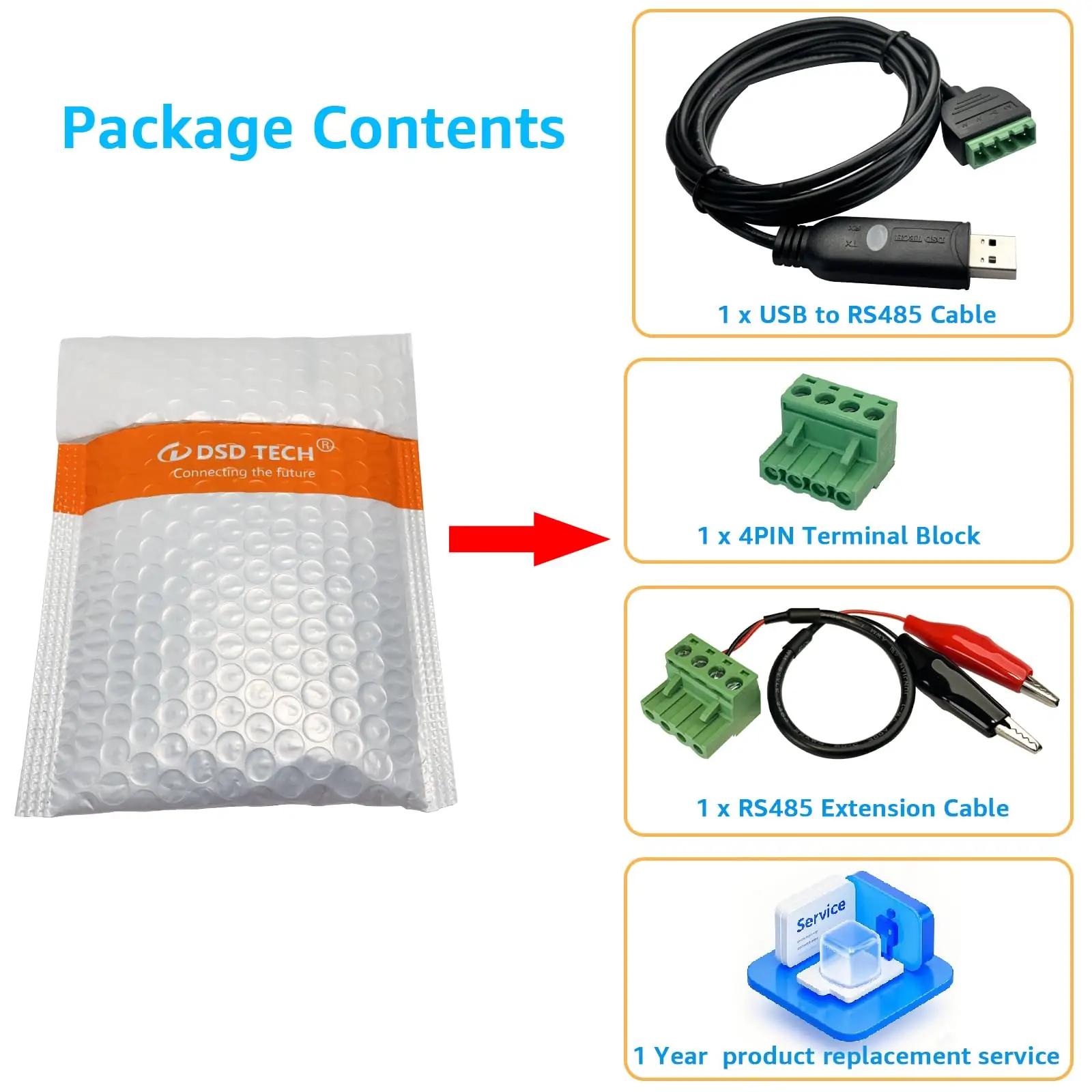 DSD TECH vastupidav USB‑RS485 adapter – töökindel lahendus – pilt 7