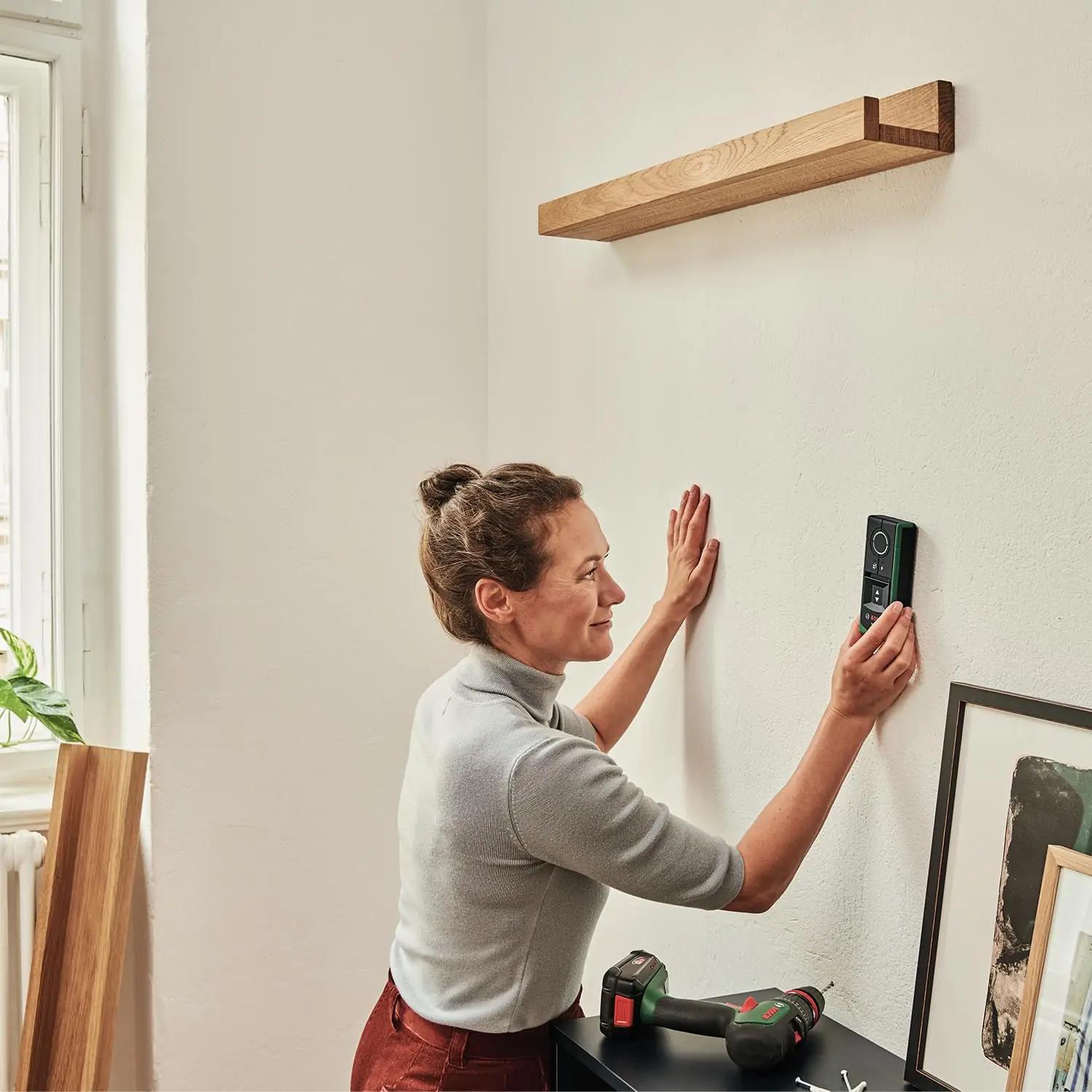 Bosch Truvo II otsija — mugav seinale peituvate juhtmete leidja – kasutusnäide