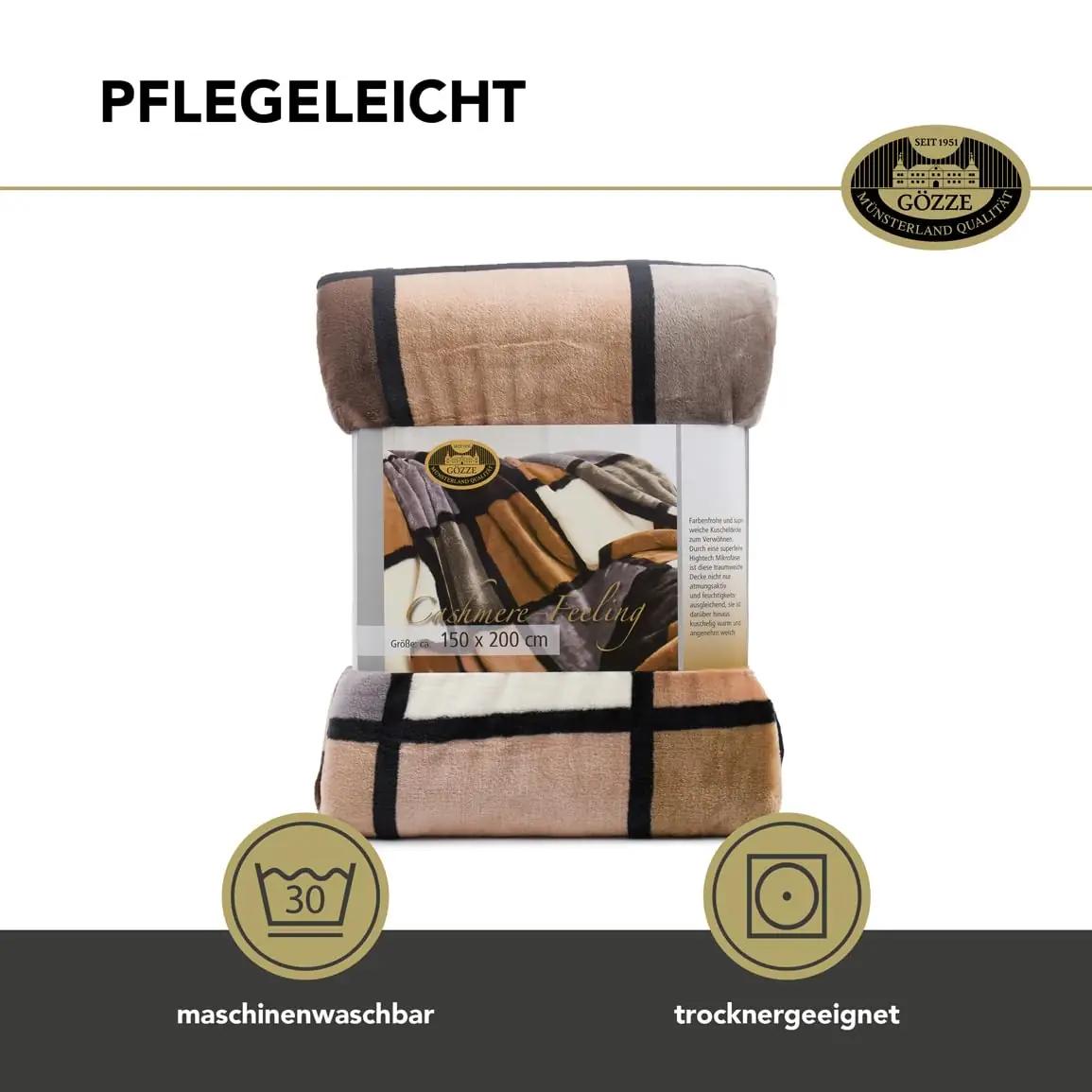 Gözze pehme cashmere-tunne pleed — sobib kingituseks – lisavaade