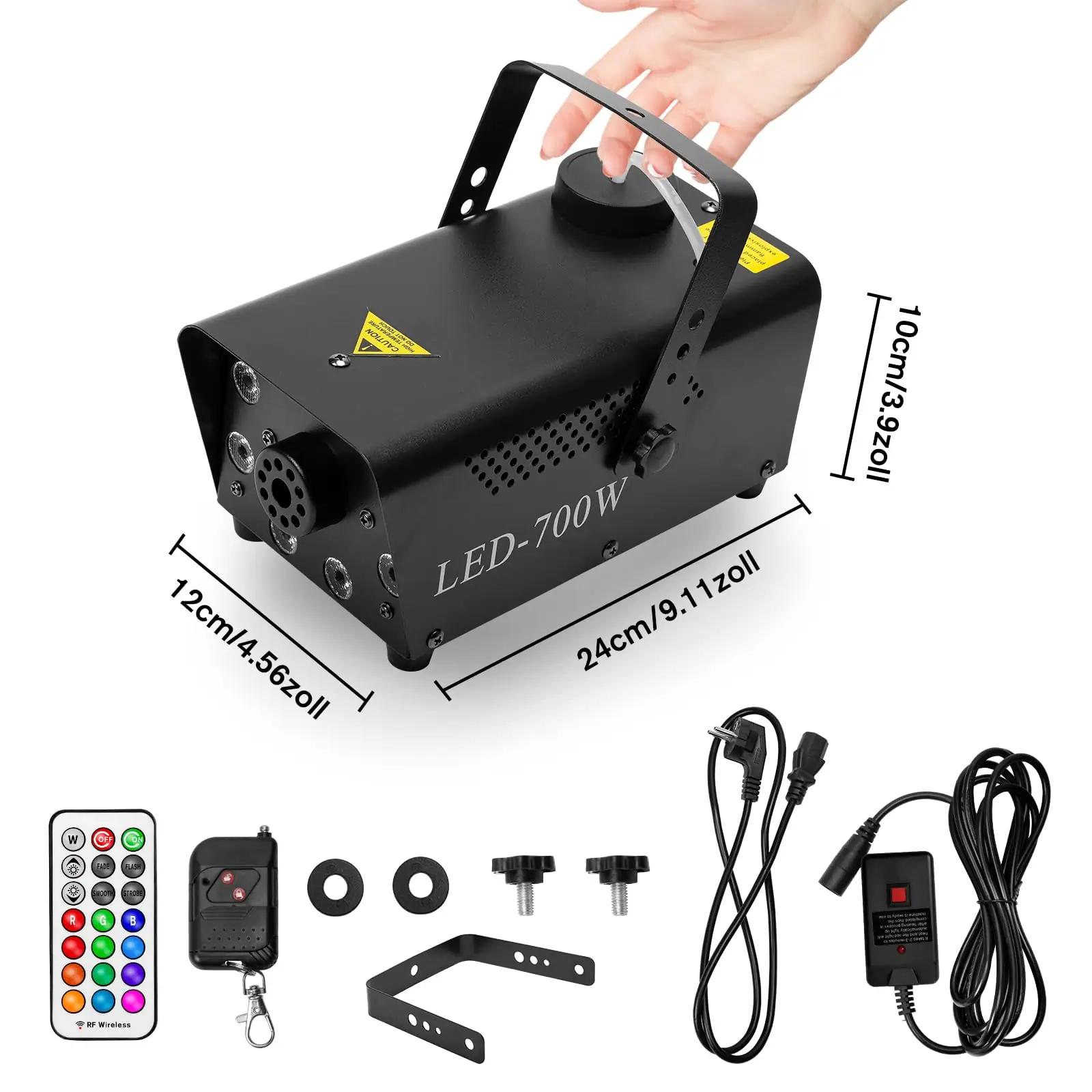Katomi dekoratiivne 700W suitsumasin RGB-valgustusega – pilt 7