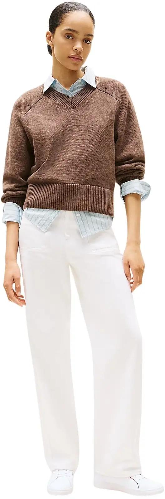Tommy Hilfiger valged nahast vabaajajalatsid – lisavaade