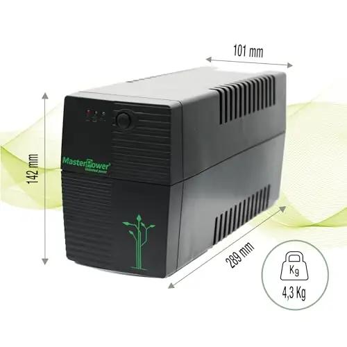 Master U-Power UPS 650 VA — kompaktne varutoide kodu- ja – pakend ja tarvikud