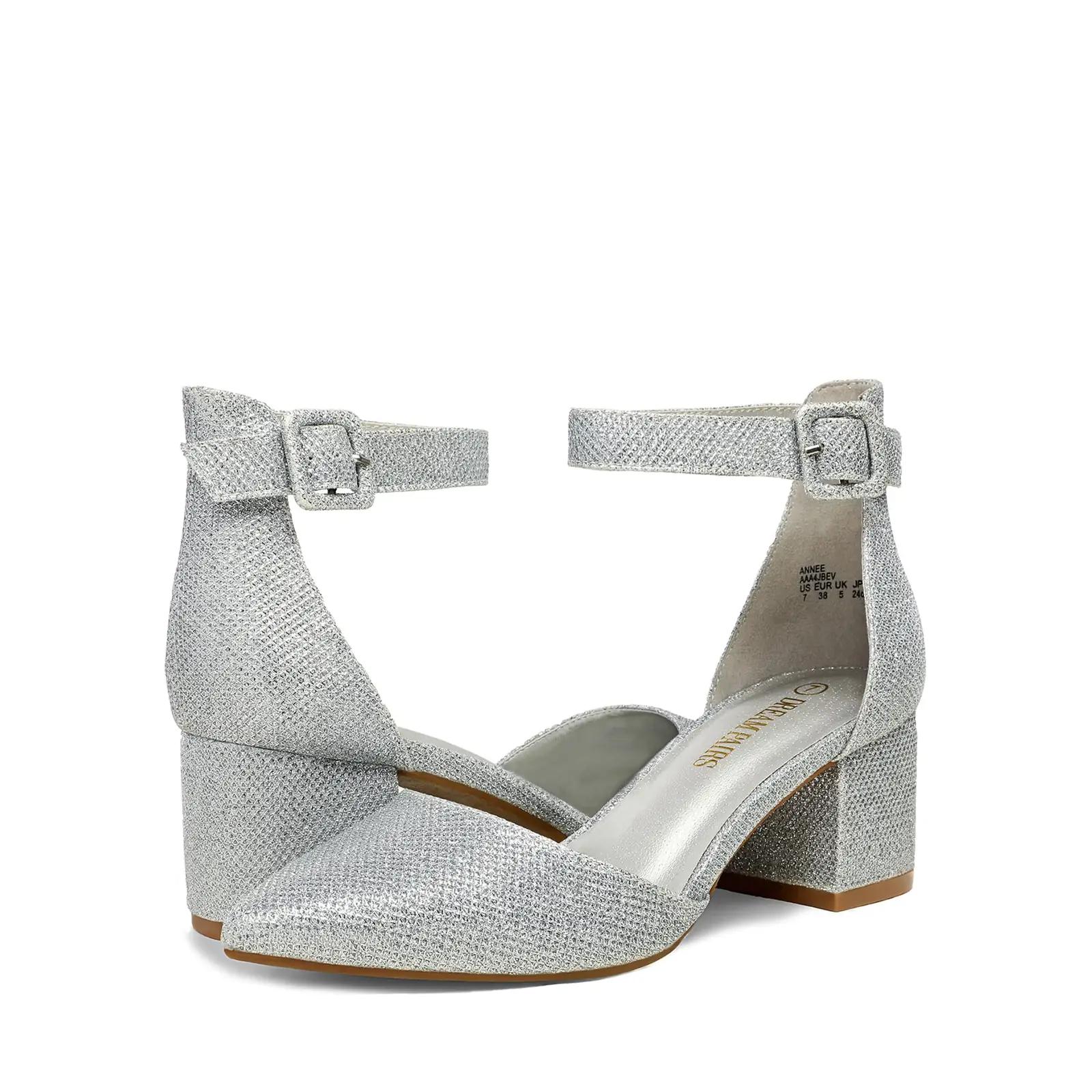 DREAM PAIRS sädelev slingback pumps pidulikuks kandmiseks – lisavaade