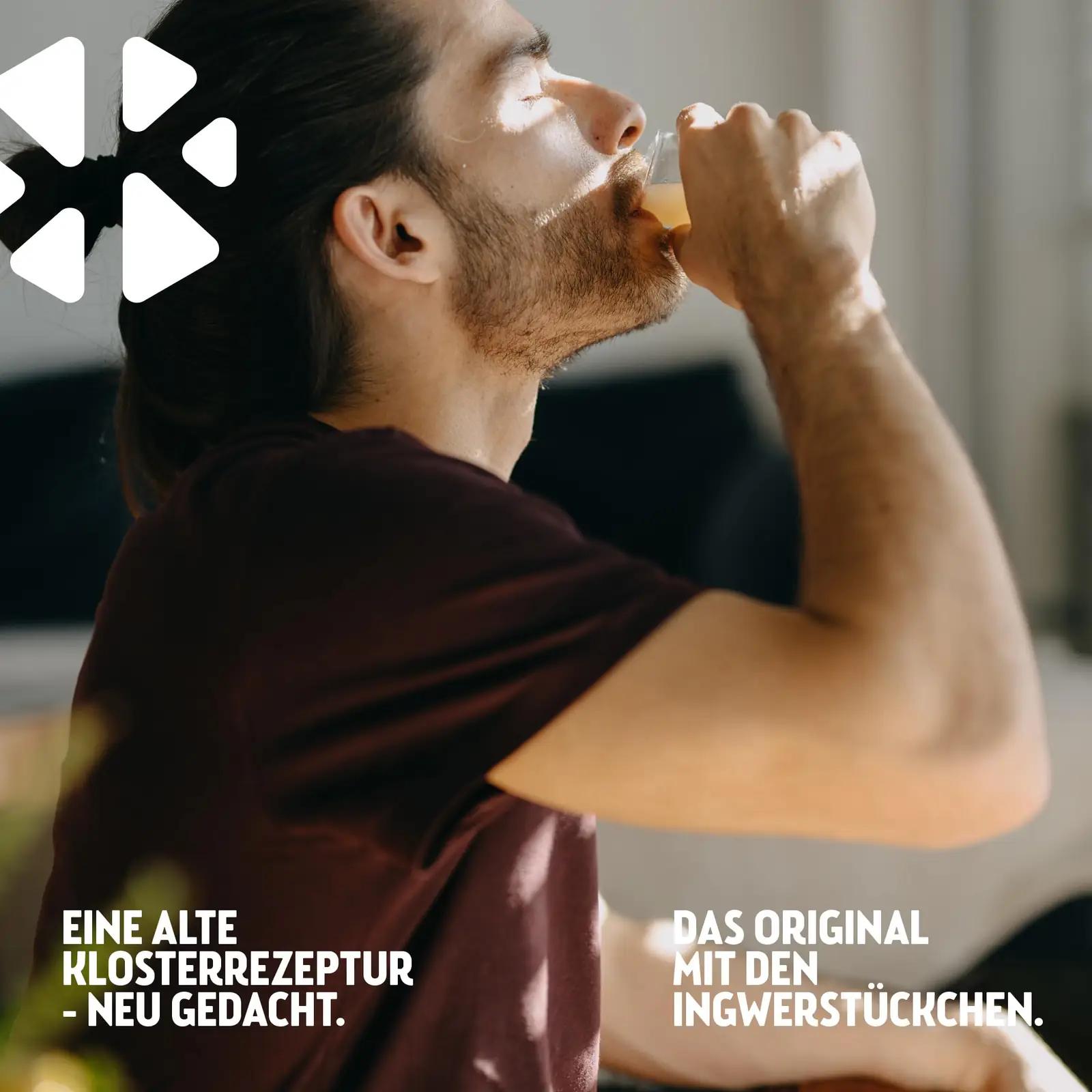 Kloster Kitchen ingwer-shotid 28×30 ml — mahe ja energiatandev – pilt 7