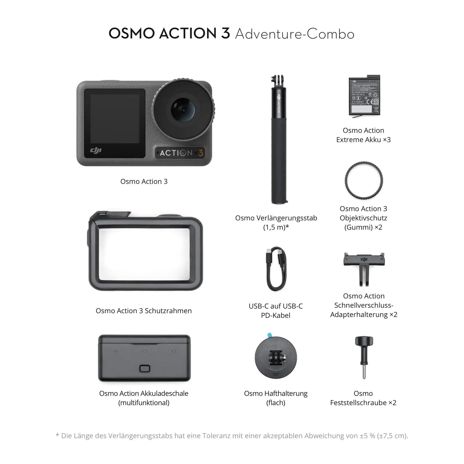 DJI veekindel Action-kaamera Osmo Action 3 – lisavaade