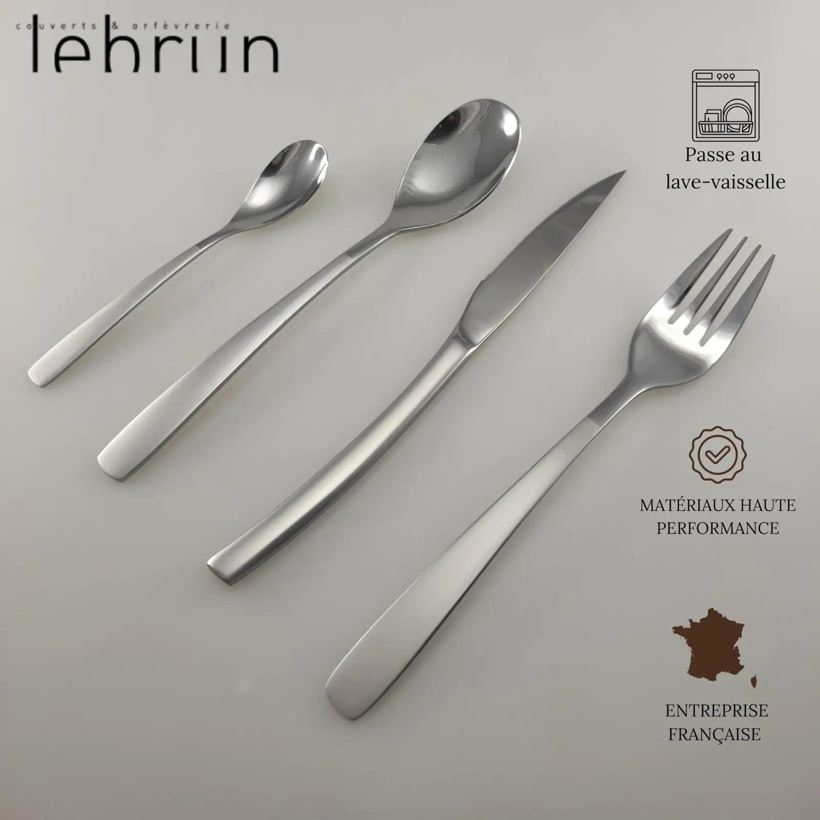 LEBRUN 720024009 söögiriistad ja klaasid – detailne lähivaade