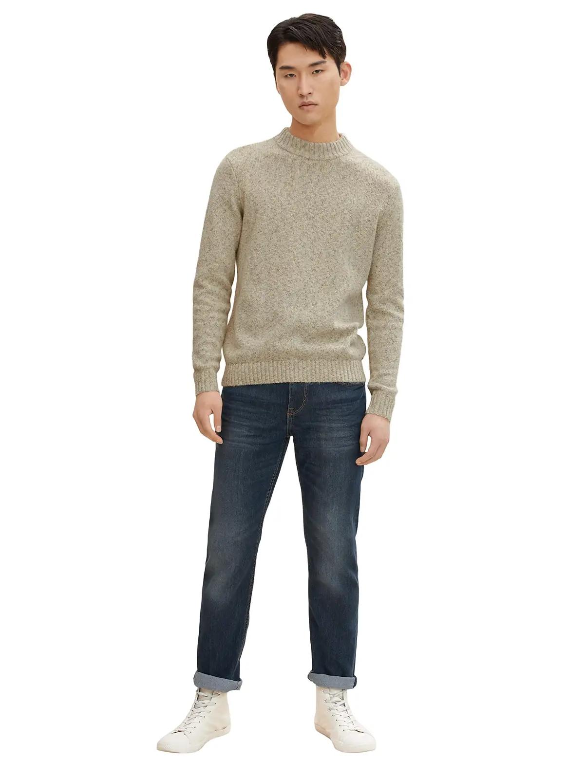 TOM TAILOR mugav mid stone wash teksapüksid – vastupidav materjal – pilt 6