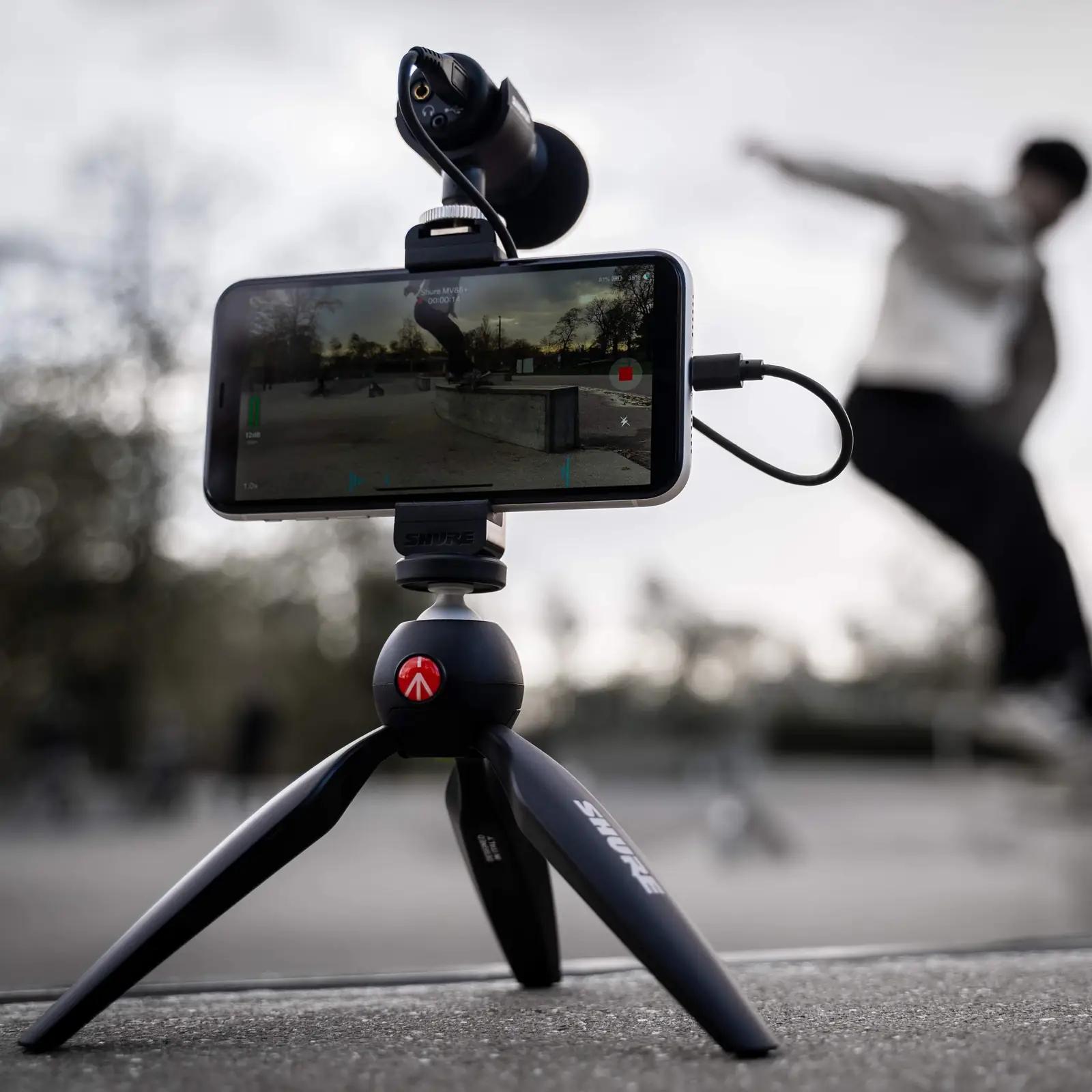 Shure kvaliteetne MV88+ mikrofoni video- ja streaming-kit – pilt 8