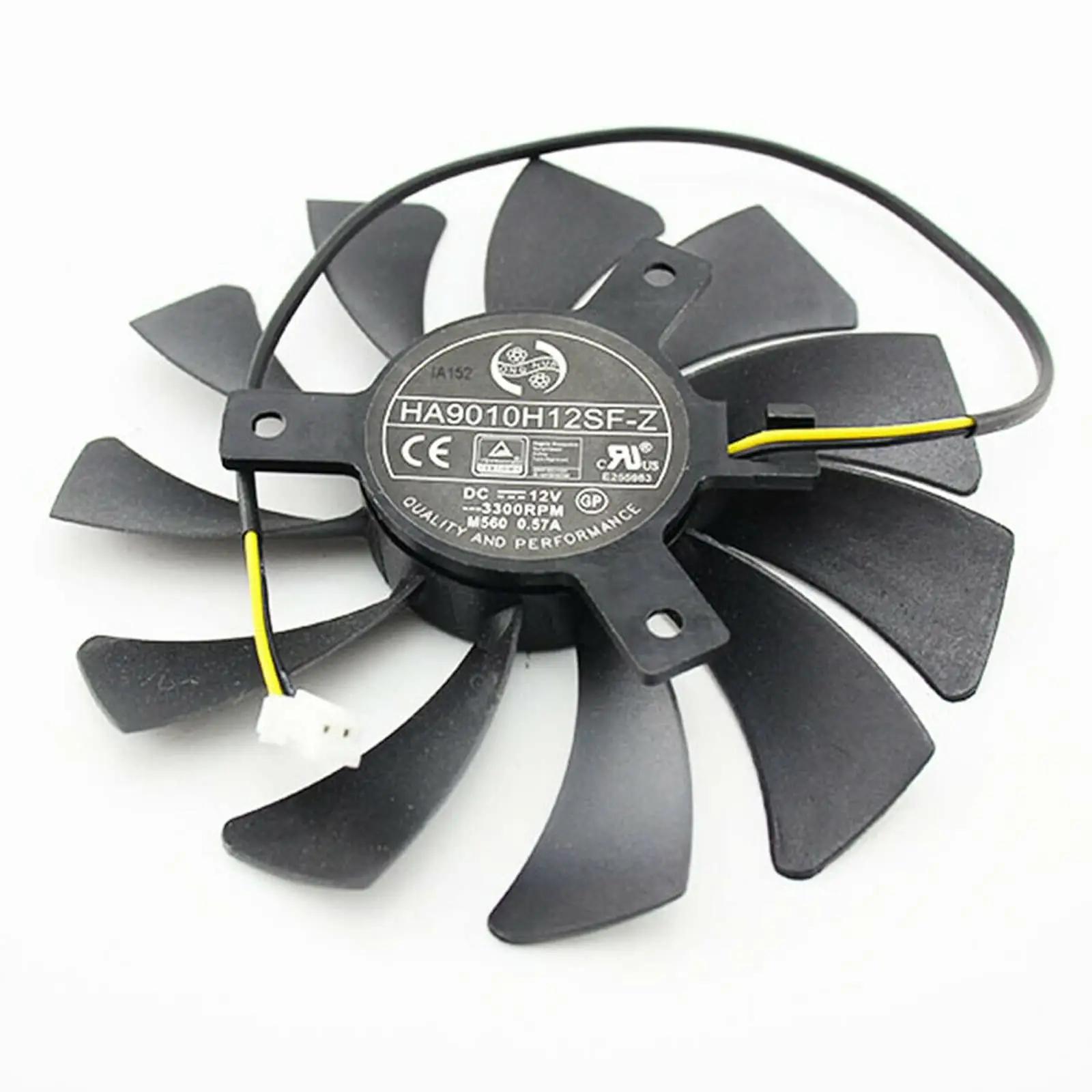 NUHFUFA 85 mm graafikakaardi ventilaator – vaikne jahutus – lisavaade