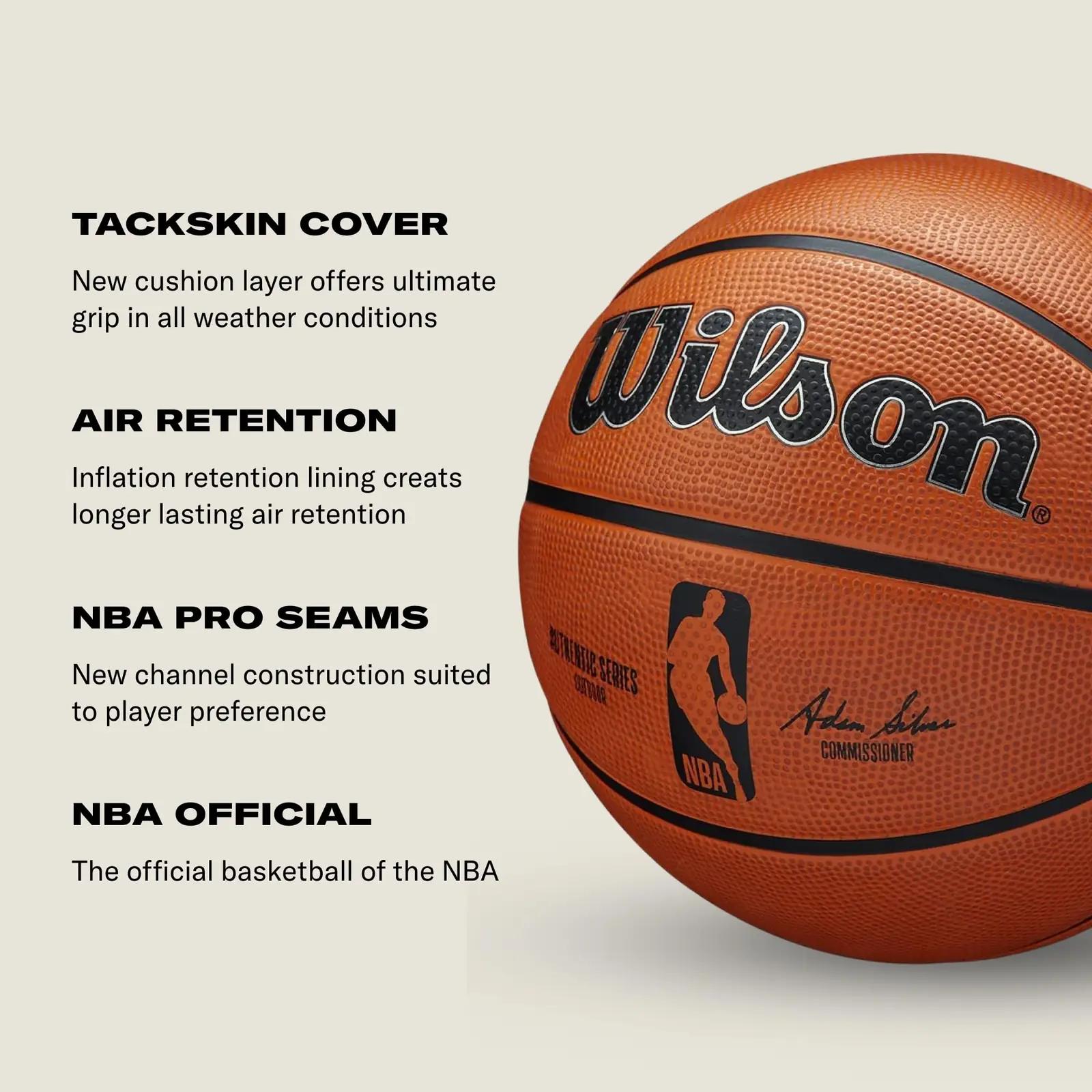 Wilson vastupidav väljakorvpall – Tackskin gumm, suurus 6 – kasutusnäide