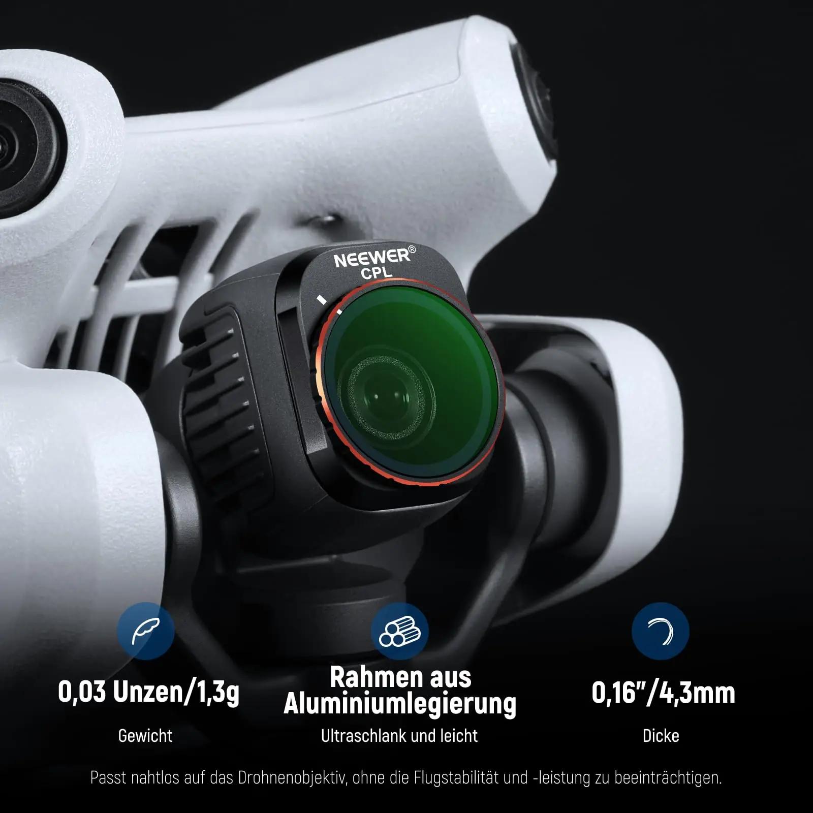 NEEWER optiline filtrikomplekt DJI Mini 4 Pro jaoks — – lisavaade