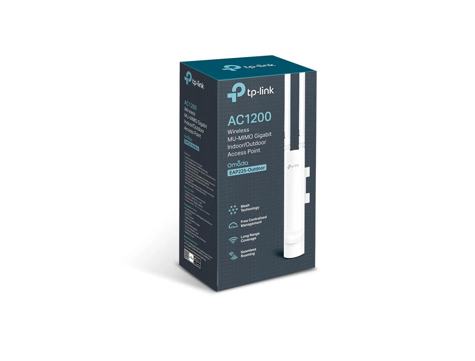 TP-Link ilmastikukindel välis-WLAN AC1200 — tugev katvus aeda – lisavaade