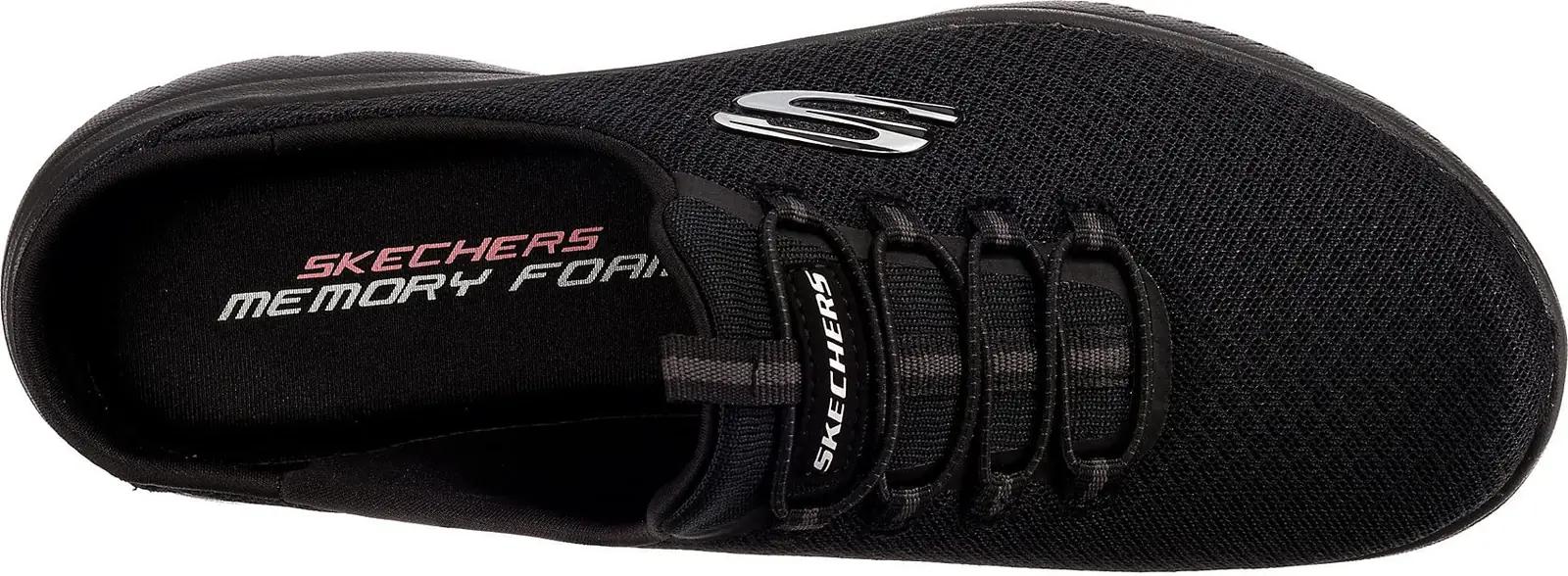 Skechers must tekstiilist vabaaja-sneaker — mugav sportlik valik – pilt 6