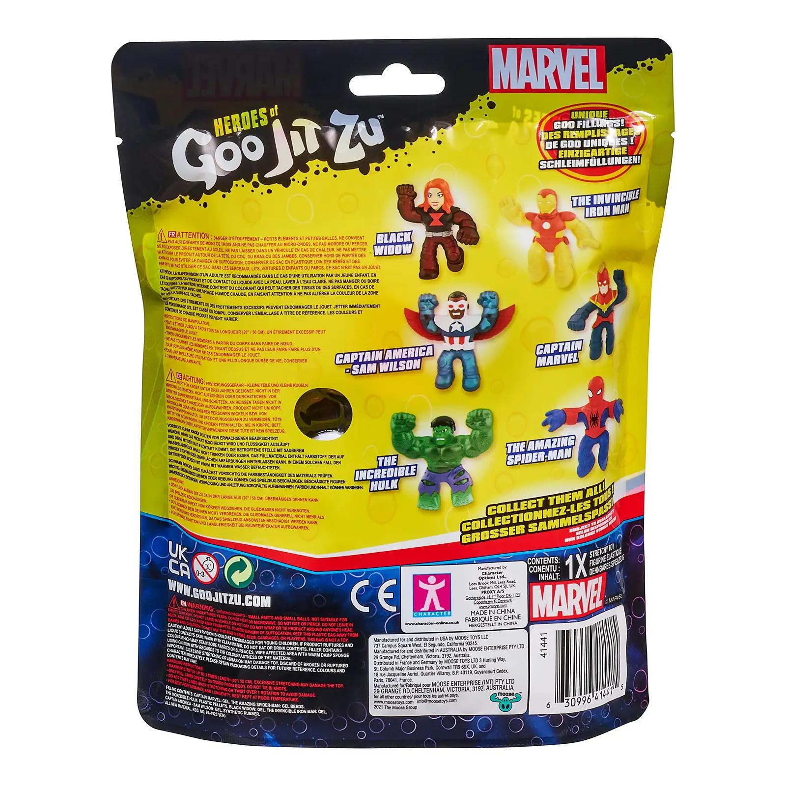 Heroes of Goo Jit Zu Black Widow — veniv ja vastupidav mänguasi – pilt 6